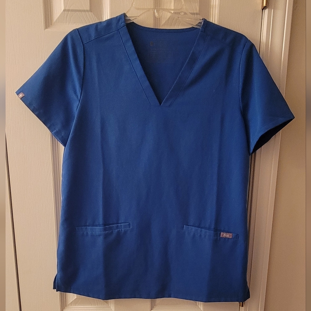 Figs scrubs blue